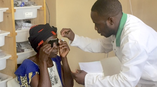 Eye clinic in Malawi